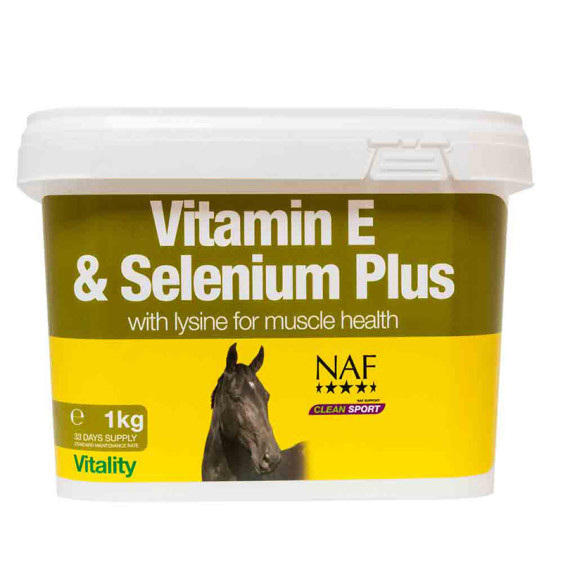 Witamina E z Selenem Vitamin E and Selenium Plus NAF