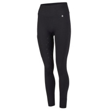 Legginsy Jeździeckie Seamless Dynamic Black Eskadron