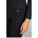 Legginsy Jeździeckie Seamless Dynamic Black Eskadron