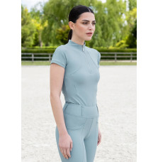 Bluzka z Krótkim Rękawem (Aqua) Maximilian Equestrian