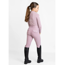 Młodzieżowa Bluzka Chroniąca Przed Promieniowanie UV Sunblocker (Mauve) Maximilian Equestrian