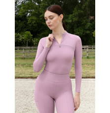 Bluzka z Długim Rękawem Sunblocker (Mauve) Maximilian Equestrian