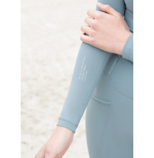 Bluzka z Długim Rękawem Sunblocker (Aqua) Maximilian Equestrian