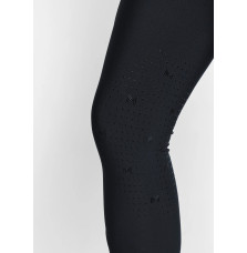 Legginsy Jeździeckie Pro Riding z Lejem Kolanowym (Black) Maximilian Equestrian