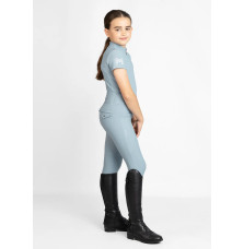 Młodzieżowe Legginsy Jeździeckie Pro Riding (Aqua) Maximilian Equestrian