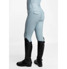 Młodzieżowe Legginsy Jeździeckie Pro Riding (Aqua) Maximilian Equestrian