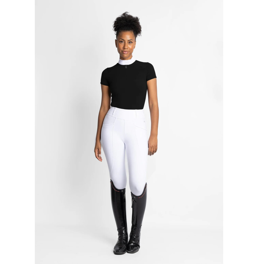 Koszula Konkursowa z Krótkim Rękawem Air (Black) Maximilian Equestrian