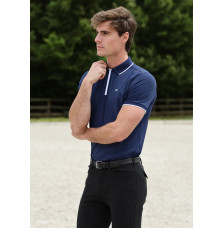 Koszulka Męska Core Polo (Navy) Maximilian Equestrian