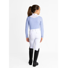 Młodzieżowa Koszula Konkursowa z Długim Rękawem Sienna (Iris Blue) Maximilian Equestrian