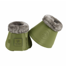 Kaloszki Z Futrem Softslate Faux Fur Moss Green Platinum 24 Eskadron