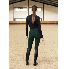 Zimowe Legginsy Jeździeckie (Emerald) Maximilian Equestrian