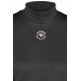 Zimowa Bluzka z Długim Rękawem Rollneck Athleisure Black 2024 Pikeur